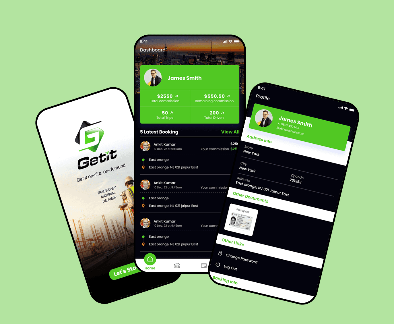 On-Demand Material Delivery Platform