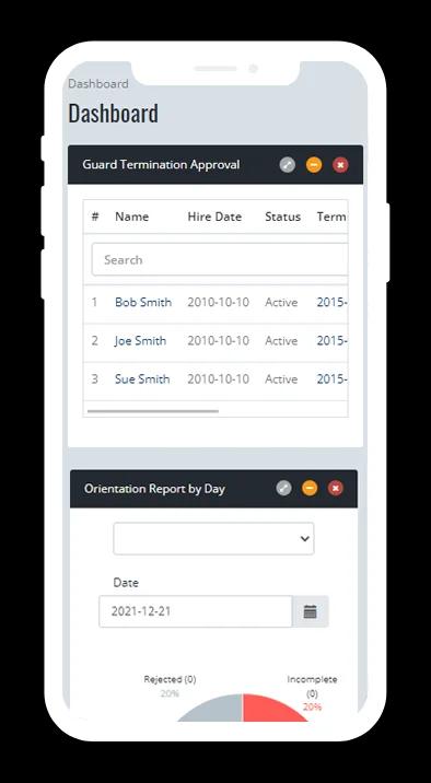 Staffing Agency Software mobile view