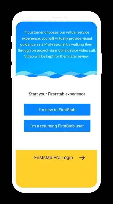 FirstStab mobile view