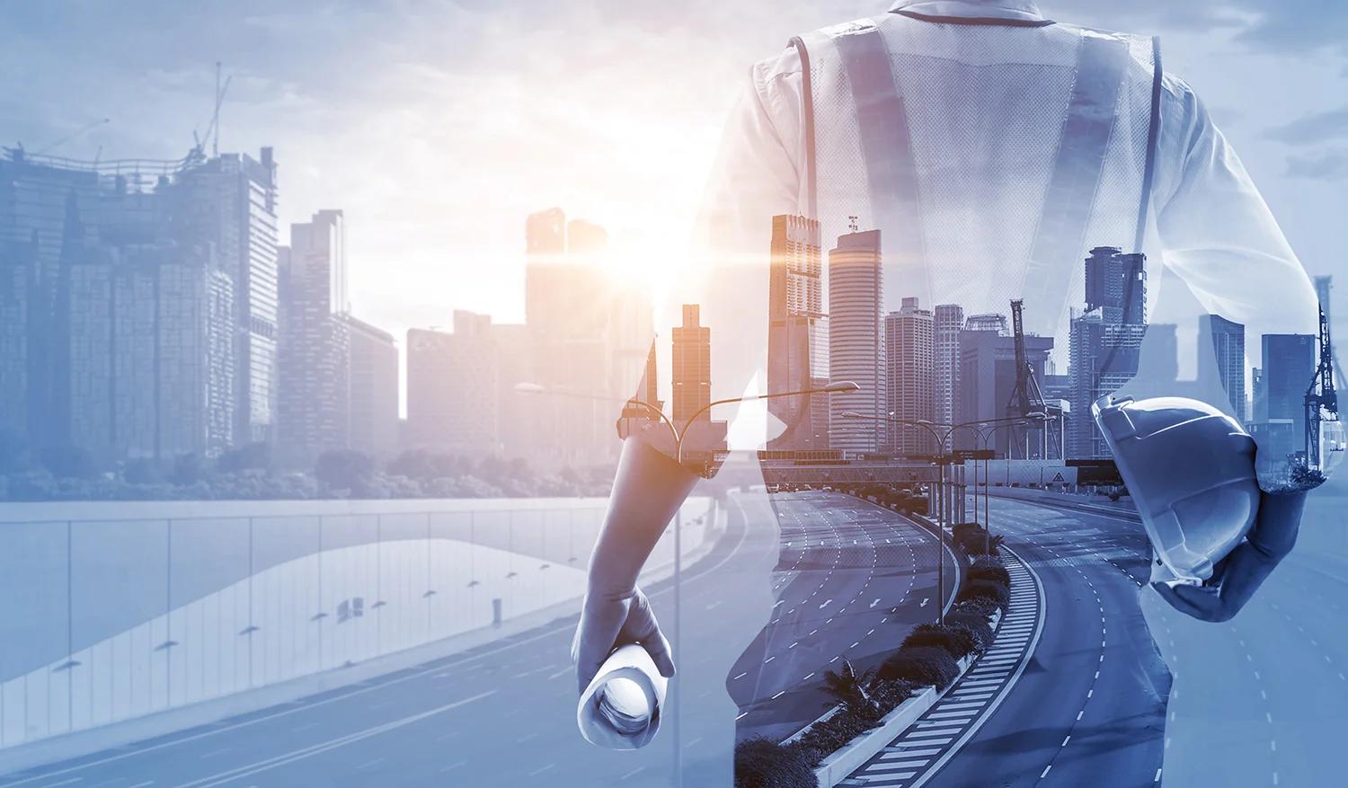 Construction Project Management Software background