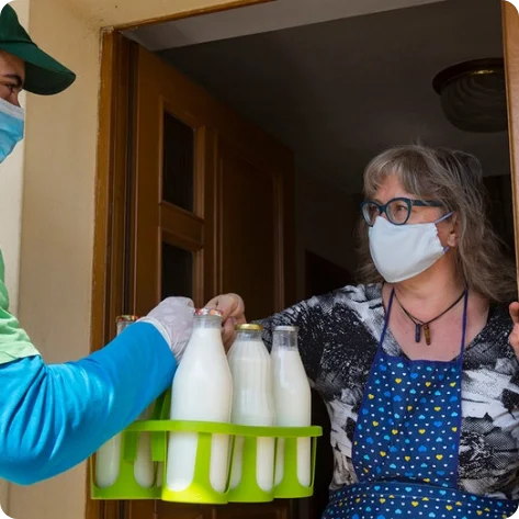 Delivering milk problem