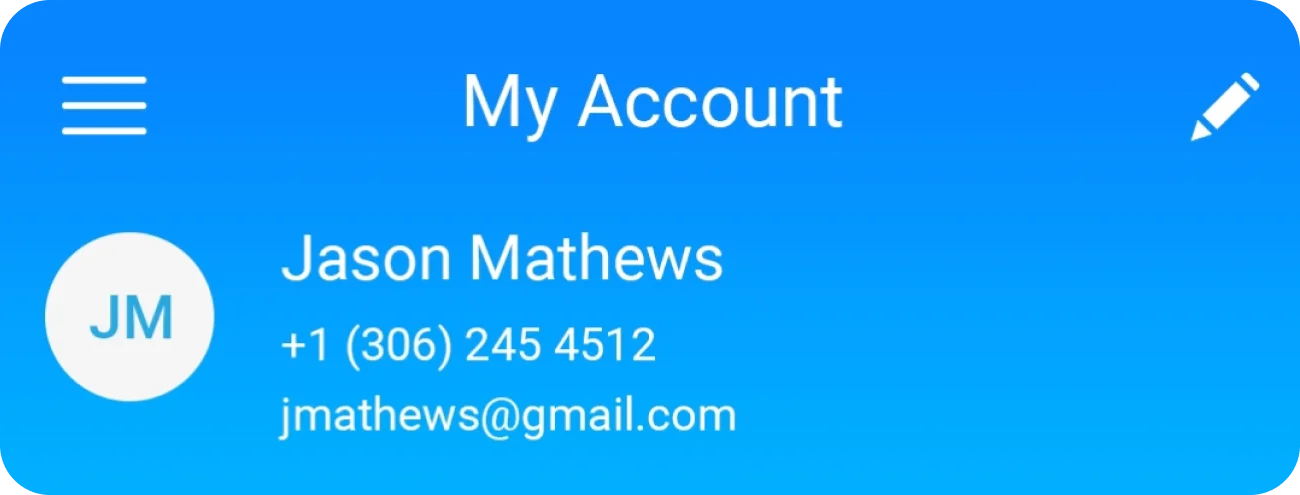 FirstStab overview screens