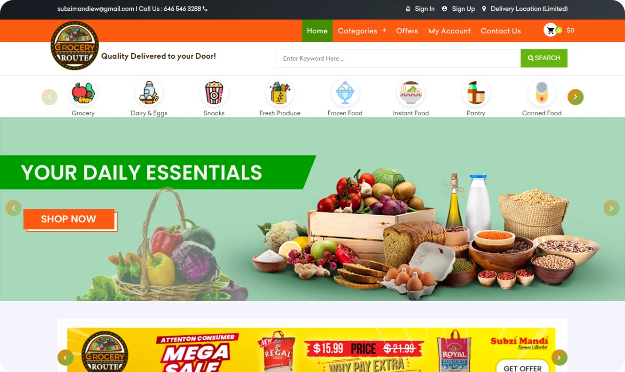 Grocery Route conclusion