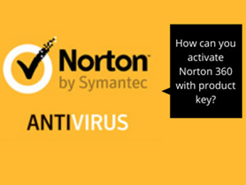 How can you activate Norton 360 with product key?