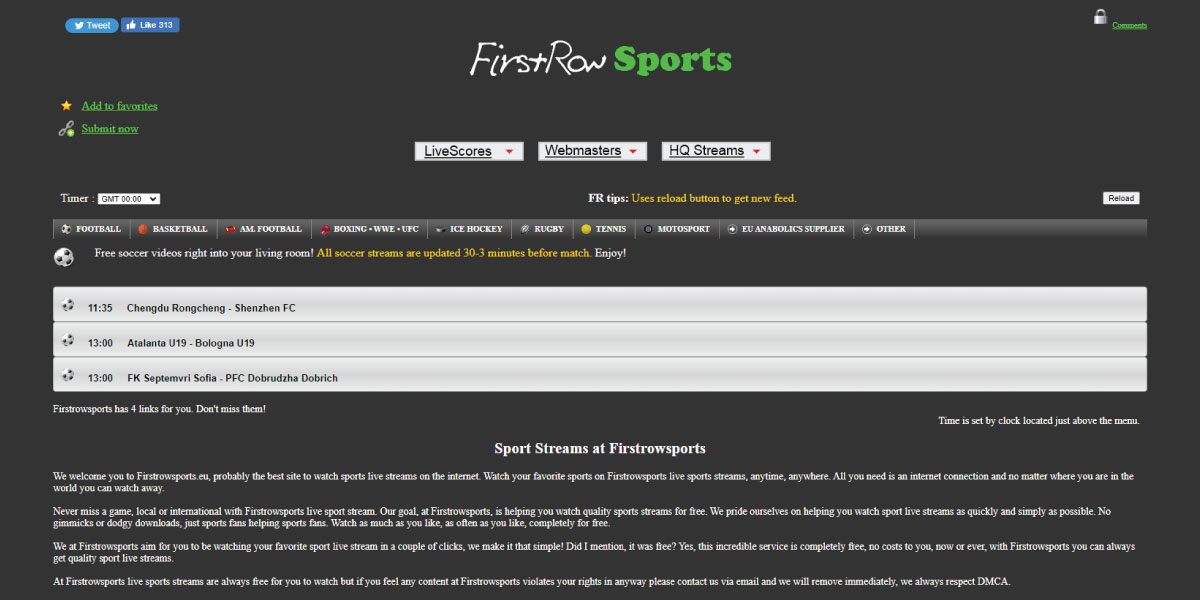 FirstRowSports