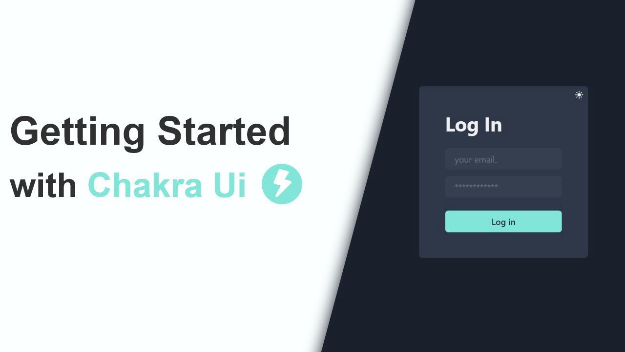 Chakra UI Tutorials to Get Started 
