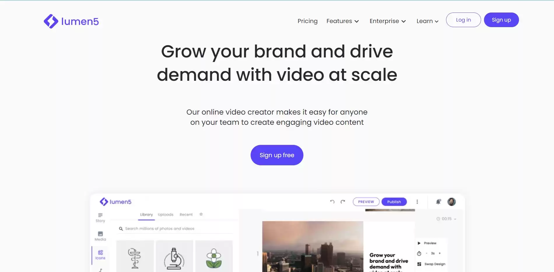 Lumen5's Benefits and Drawbacks