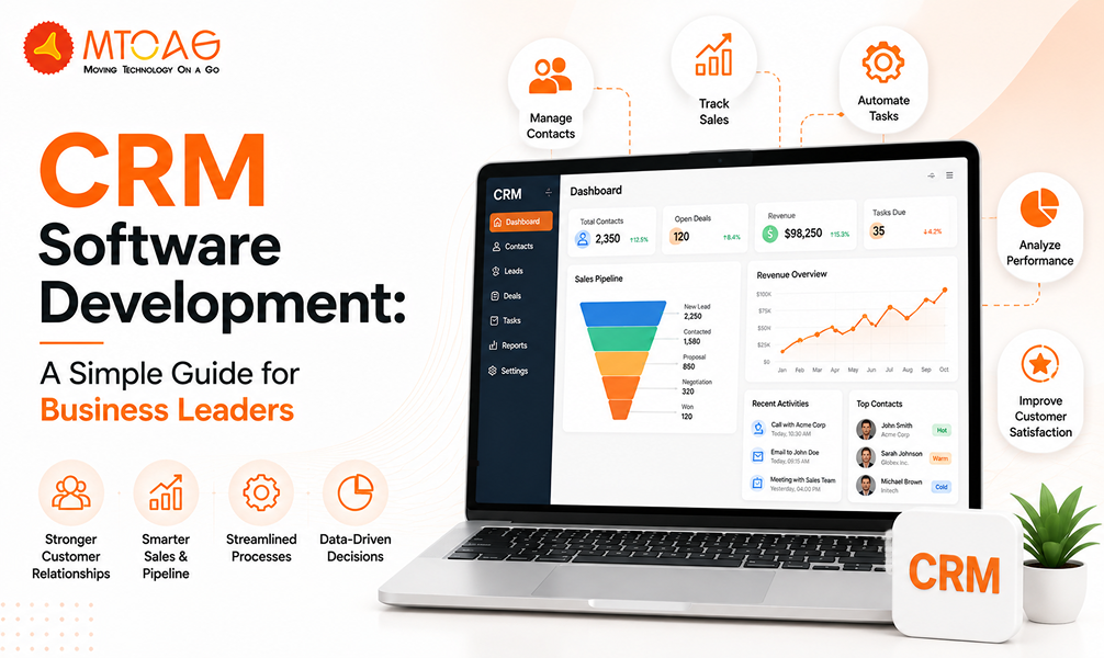 CRM Software Development: A Simple Guide for Business Leaders