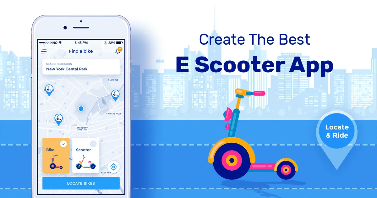 Develop E-scooter APP