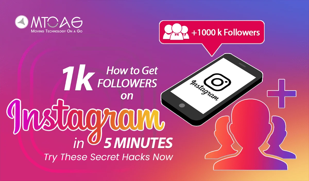 How to get 1K followers on Instagram in 5 Minutes?